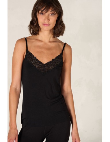 Camisole avec dentelle solde