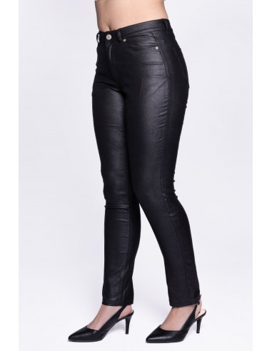 Pantalon simili cuir extensible Jusqu'à 80% De Réduction