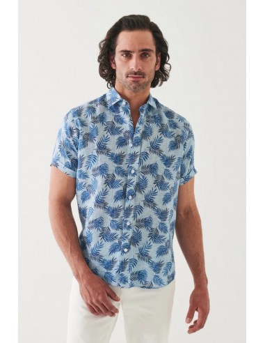 Chemise à manches courtes avec imprimé fleuri le concept de la Pate a emporter 