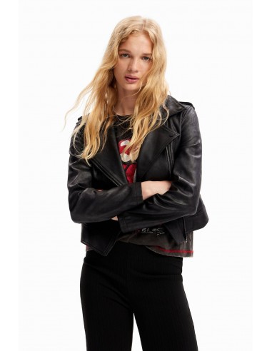 Veste "biker" ajustée plus qu'un jeu 