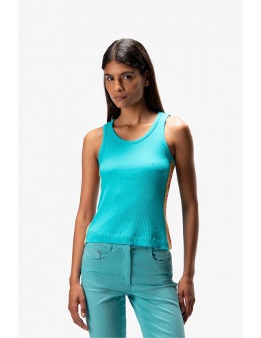 Camisole sportive brillant des détails fins